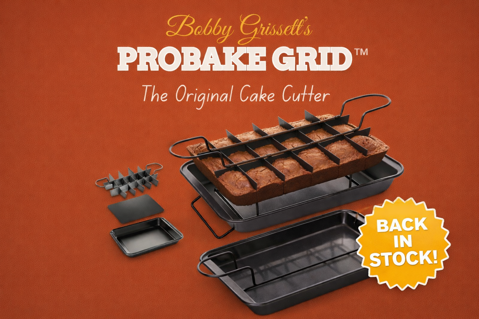 ProBake Grid-Black - Back in Stock